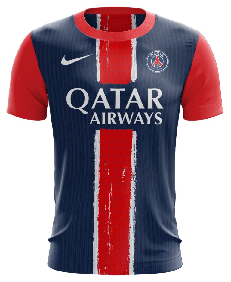 Soccer Jersey Qatar Airways Style in red