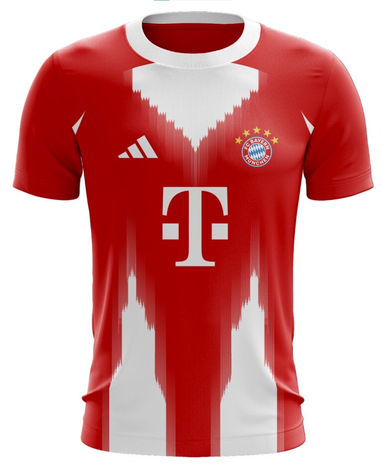 Adidas Bayern Munich Red & White Home Ki
