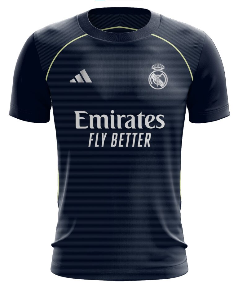 Real Madrid 2024/25 Away Jersey – Navy Edition