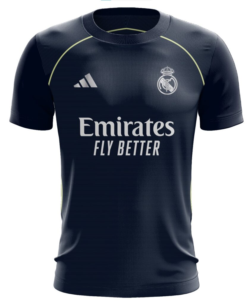 Real Madrid 2024/25 Away Jersey – Navy Edition
