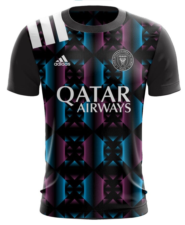 Inter Miami CF Special Edition Jersey – Qatar Airways