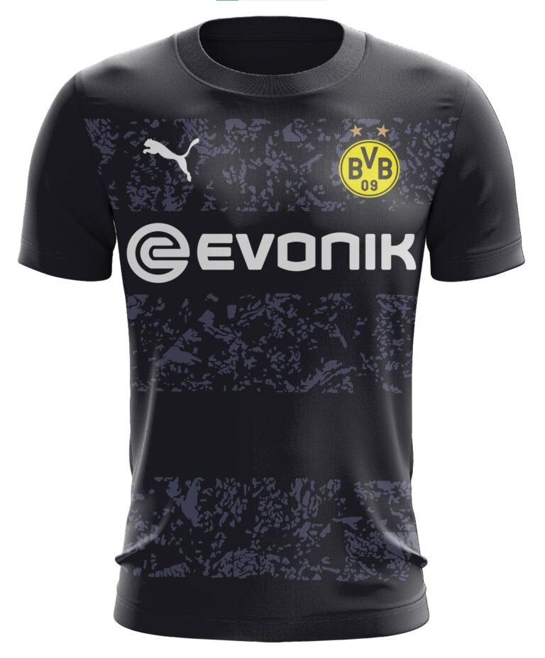 Borussia Dortmund Blackout Jersey β Evonik Edition